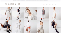 Desktop Screenshot of elainekim.com